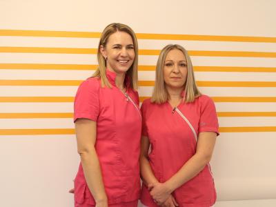 LIDIJA PRPIĆ, dr.med.dent. i Ivana Olujić, dentalna asistentica